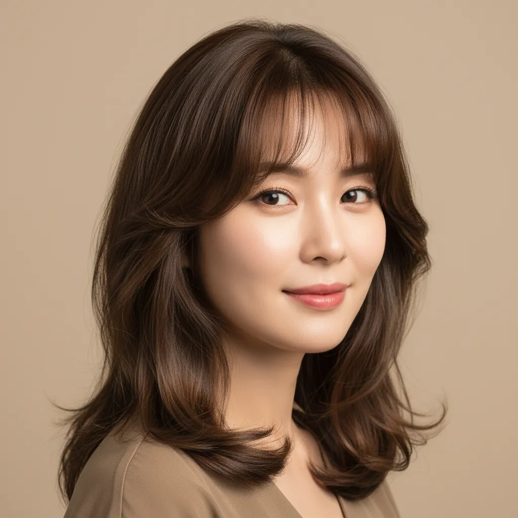 Korean Perm style sample